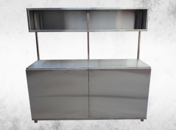 Inox ερμάρια εστιατορίου